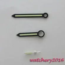 Абсолютно новые зеленые руки для UNITAS ETA 6497 6498 движение Мужские часы руки