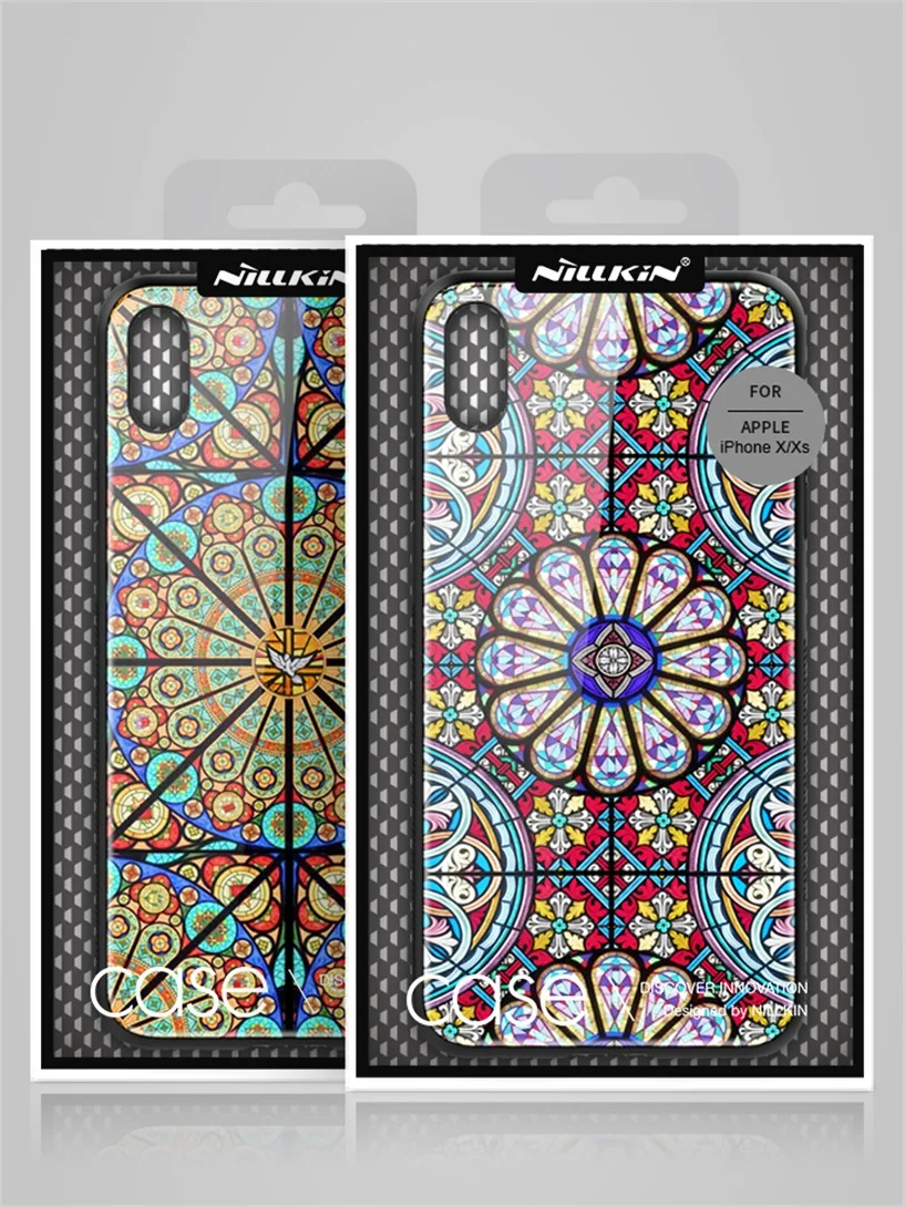 Чехол из закаленного стекла для iPhone XS Max X XS XR Nillkin, роскошный Dreamland Brilliance, защитная задняя крышка для iPhone XS Max, чехол