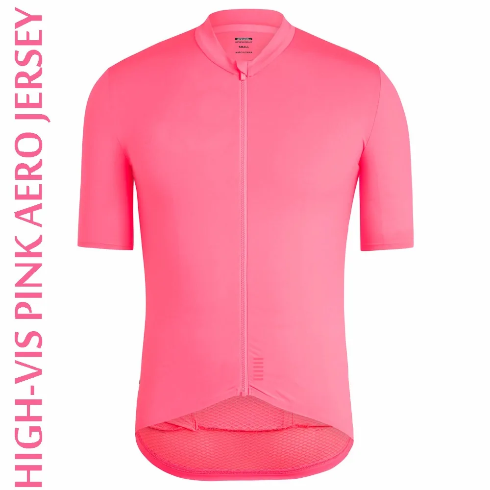 2017 SPEXCEL Top quality High Vis Pink Pro Team aero Cycling jersey