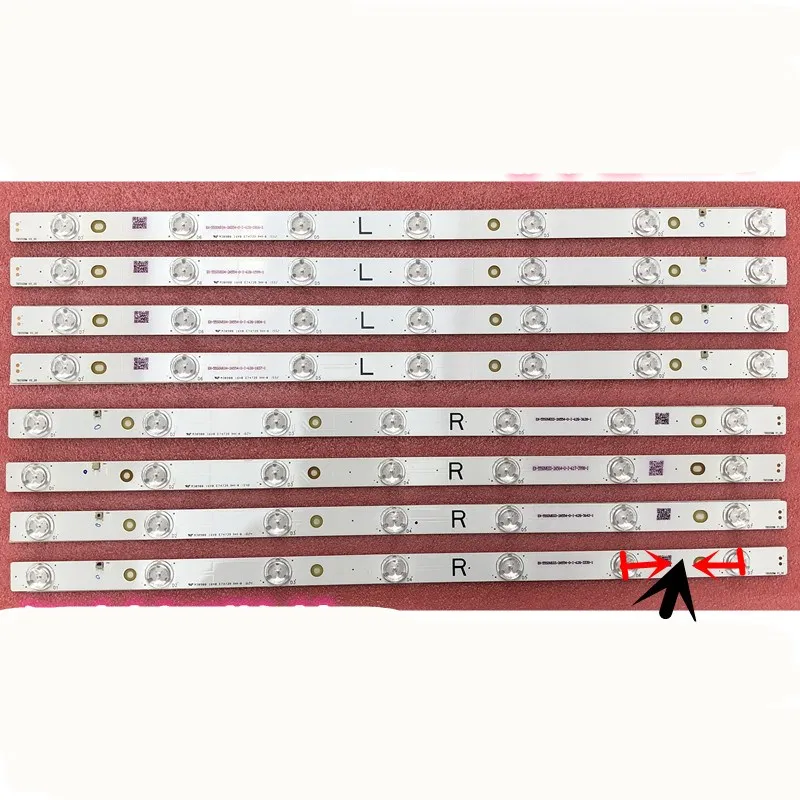 7 светодиодный s(3 В) 542 мм фонарь для TB5509M M30900 16V0 E74739 EX 55S0VE04 2Z543 0 I 631 0489 1|backlight|backlight led |