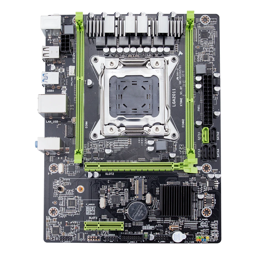 Kllisre X79 M3 материнская плата с Ксеон LGA2011 E5 2689 2 × 4 ГБ = 8 Гб 1600 МГц DDR3 память ECC