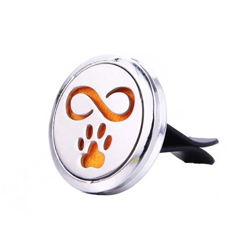 Animal Paw Car Clip Perfume Essential Diffuser Car Air Outlet Freshener Stainless Steel Fine Decoration Locket 0107|Pendants| - AliExpress