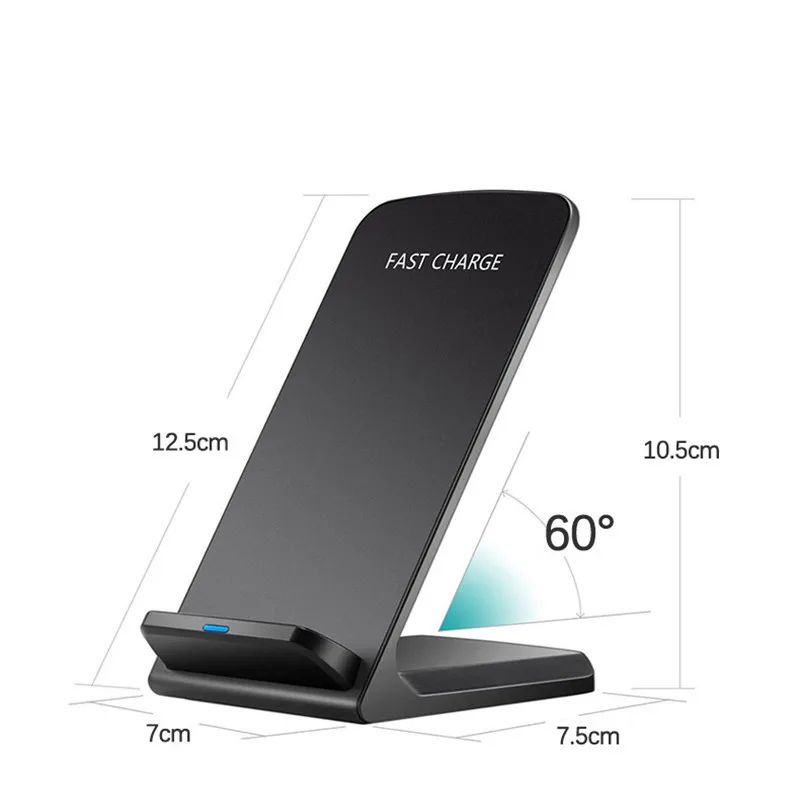 

Kafan Universal Qi Fast Wireless Charger For iPhone X 10 8 Plus 8 Charger USB 10W Power Charging For Samsung Galaxy S8 S9 Note 8