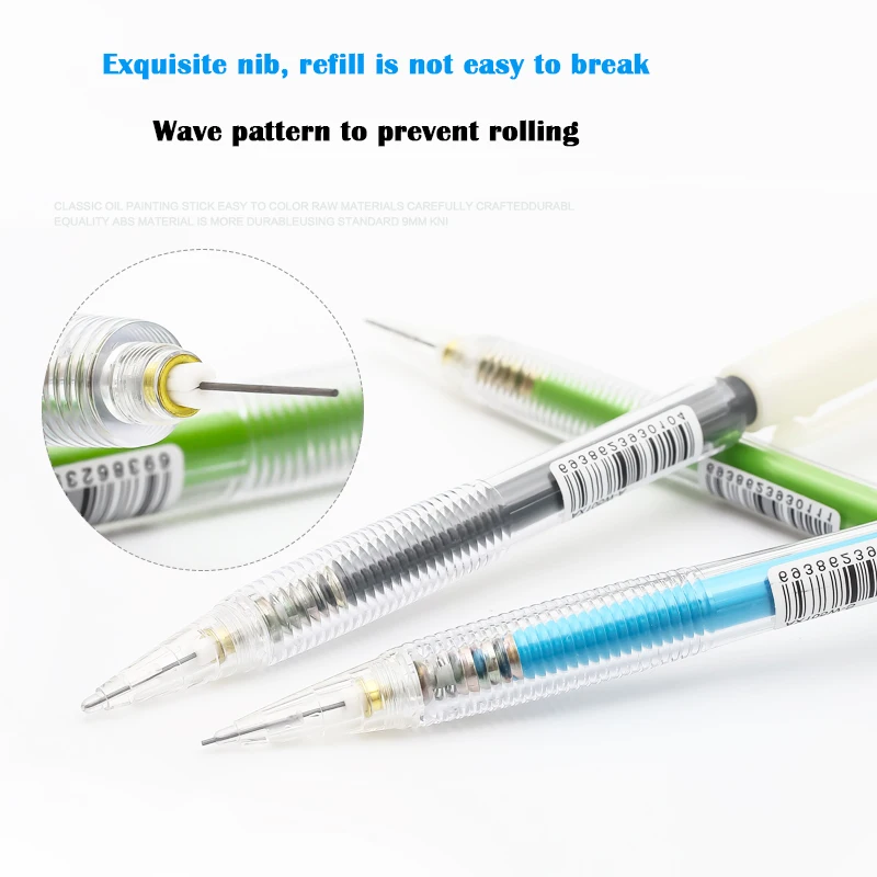 Pentel Ax105 탑 프레스 0.5mm 0.7mm 학교 및 사무용 문구용 샤프 펜슬 다채로운