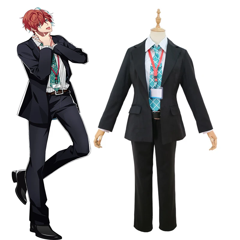 Игра HypnosisMic Отдел рэп битва Костюмы для косплея Doppo Kannonzaka карнавальный костюм