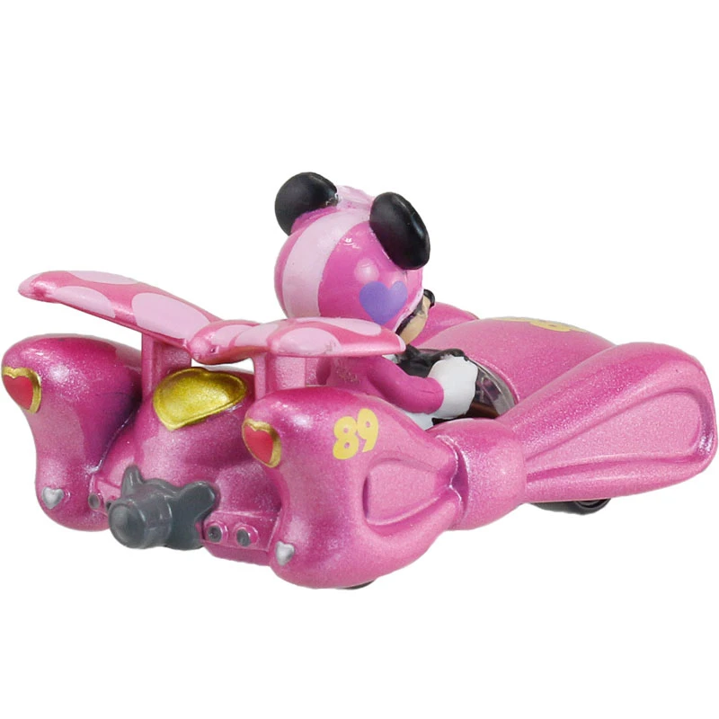 Tomica disney Микки дом родстер гонщики MRR-05 Минни розовый гром 6 см металлический литой автомобиль игрушка автомобиль