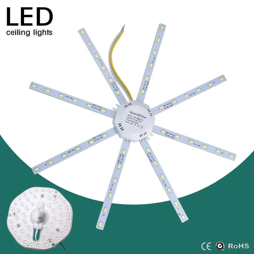 Светодиодная потолочная лампа 220 В переменного тока 12 Вт 24 Вт|light for|energy savinglight lamp |