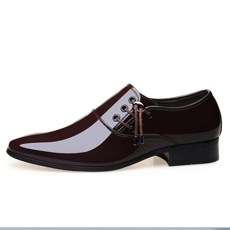 Men Classic Business Formal Shoes Pointed Toe Marriage Wedding