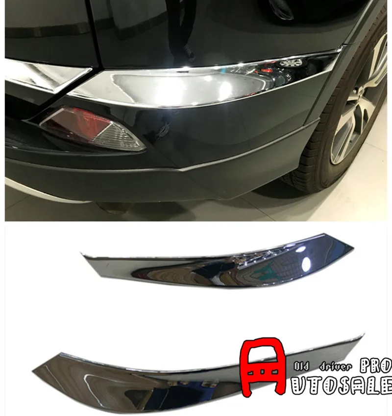 NEW-For-TOYOTA-RAV4-2016-ABS-Chrome-Rear-Bumper-Corner-Protector-Cover-Trim-2pcs(5)