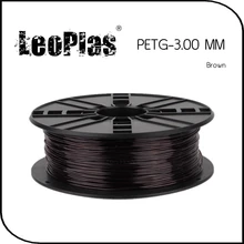 Worldwide Fast Delivery Direct Manufacturer 3D Printer Material 1kg 2.2lb 3mm Brown PETG Filament
