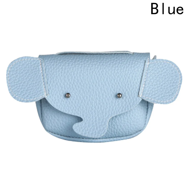 PU Leather Elephant Shoulder Bag Children School Bag Kids Travel