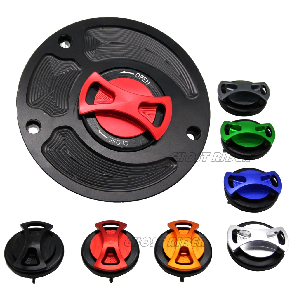 

For Yamaha R3 2014 2015 Fuel Gas Tank Cap Cover CNC Aluminum Keyless Motorcycle Accessories 8 Colors