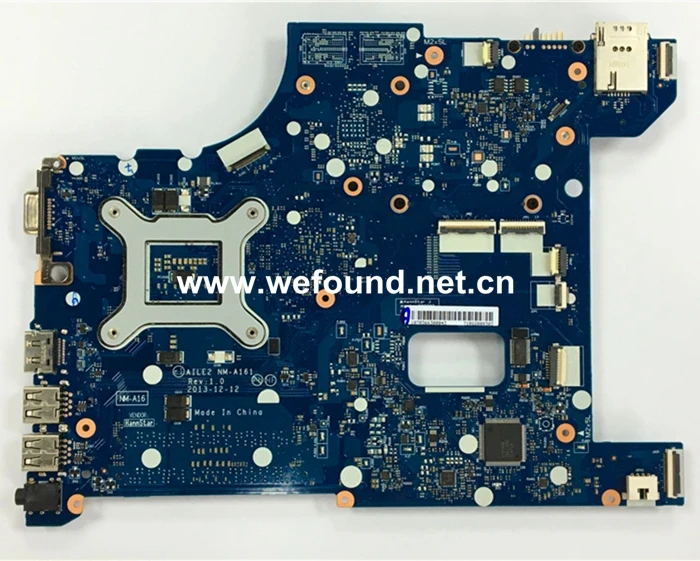 Материнская плата для ноутбука lenovo E540 NM A161 системная полностью
