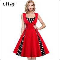 IHOT-Summer-dress-elegant-Vintage-Red-Ball-Gown-polka-dot-print-50s-rockabilly-pin-up-Party.jpg_640x640