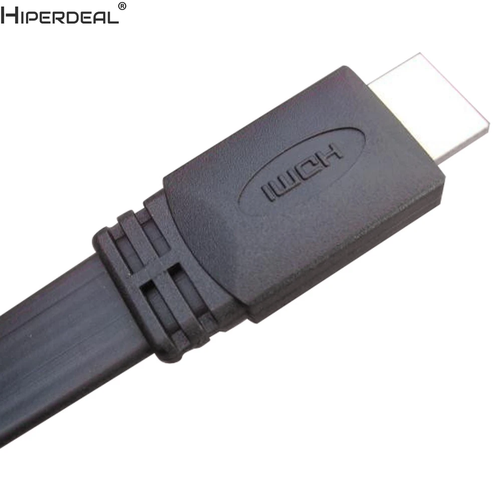 HIPERDEAL высокоскоростной 0 3 m 1.4a HDMI к плоский кабель 1 4 V 1080P HD Ethernet 3D для HDTV Oct30 HW|hdmi flat