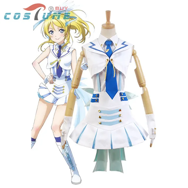 Japanese Anime Love Live Cosplay Costume Eli Ayase Cheerleading