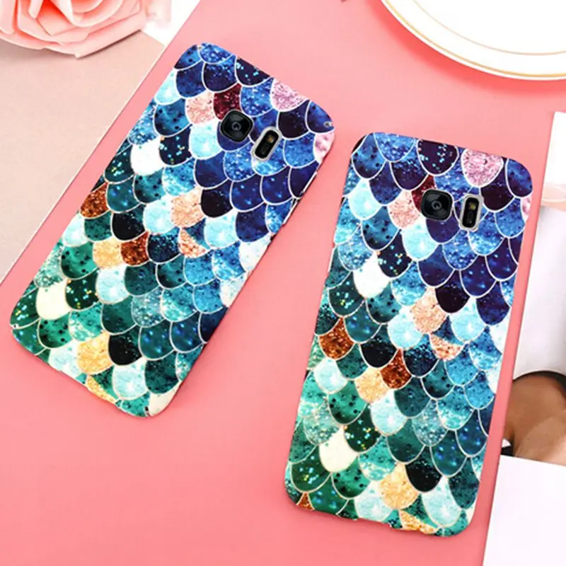 Чехол KISSCASE 3D для Samsung Galaxy S7 S8 Plus Note 8 матовый светящийся чехол A5 A3 2017 чехол|case for samsung