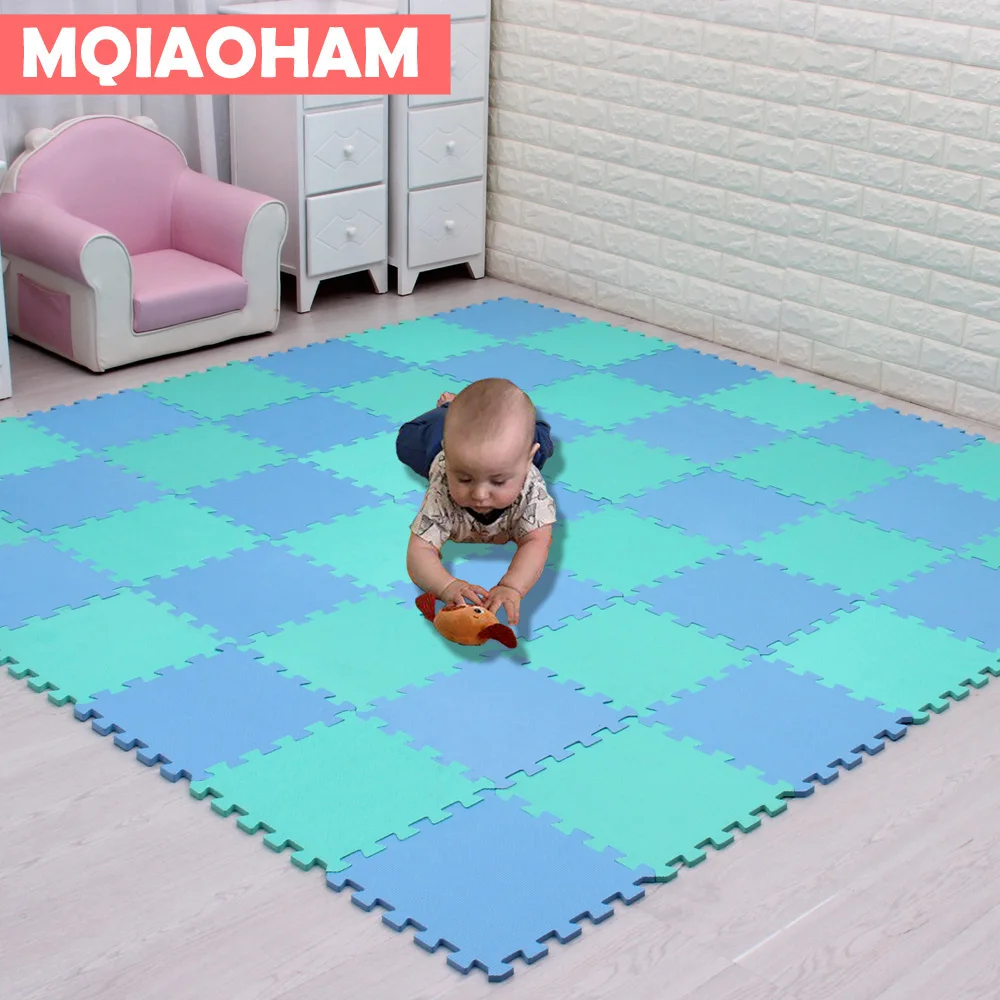 MQIAOHAM детский коврик-головоломка для детского сада напольный коврик для детских игр детские коврики формы комнаты 18/30 штук 29x29cmx0. 8 см