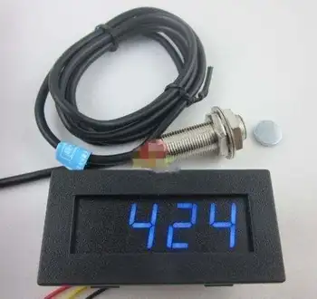 

Digital LED Tachometer RPM Speed Meter + Hall Proximity Switch Sensor NPN B