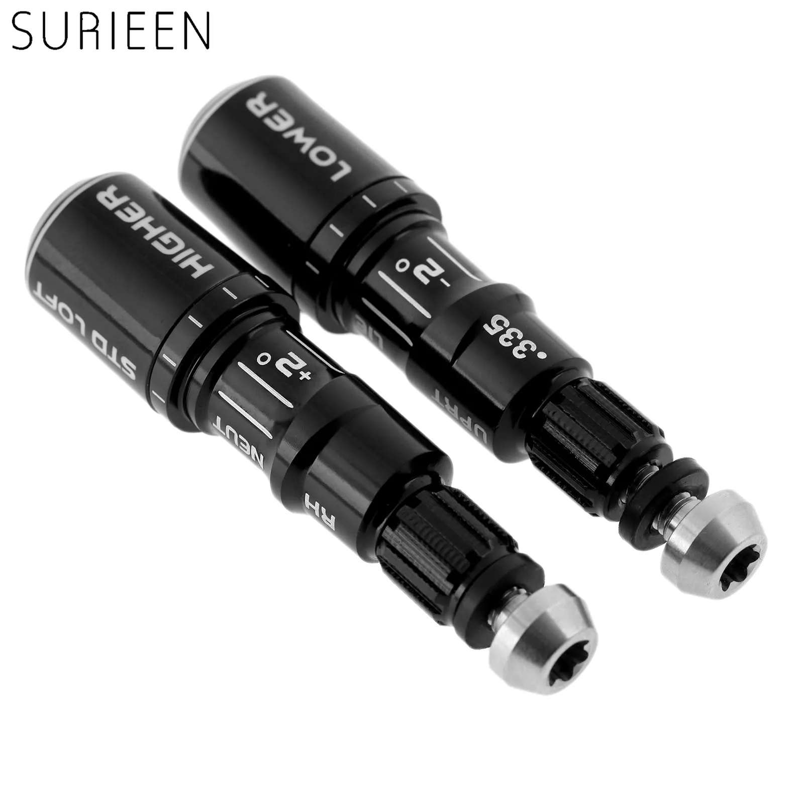 SURIEEN Tip Size .335 .350 +-2 Golf Shaft Loft Adapter Sleeve for TaylorMade M1 M2 Drivers and Fairway Woods Club Heads Replaces