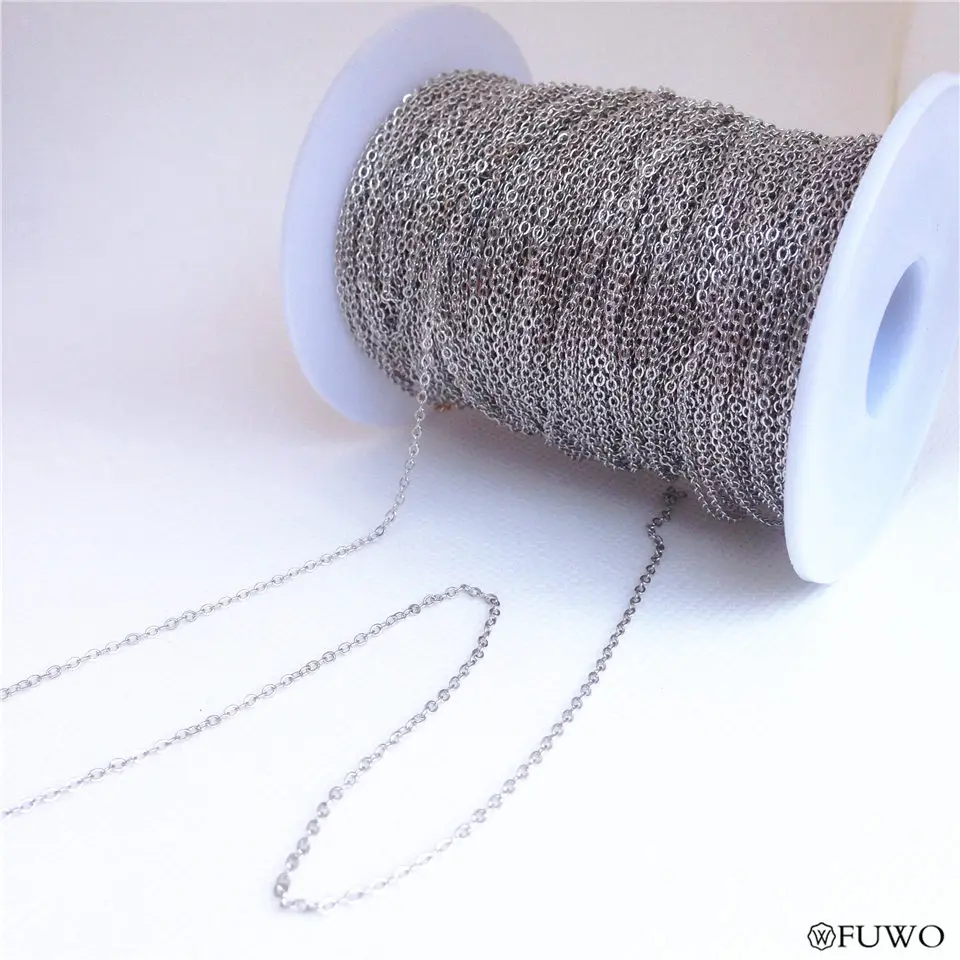 Brass Round O Chain 8
