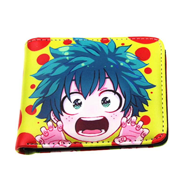 

wholesale cartoon style My Hero Academia kid wallets Tokyo Ghou Death Note mini toy purse cion pocket for boys and girls