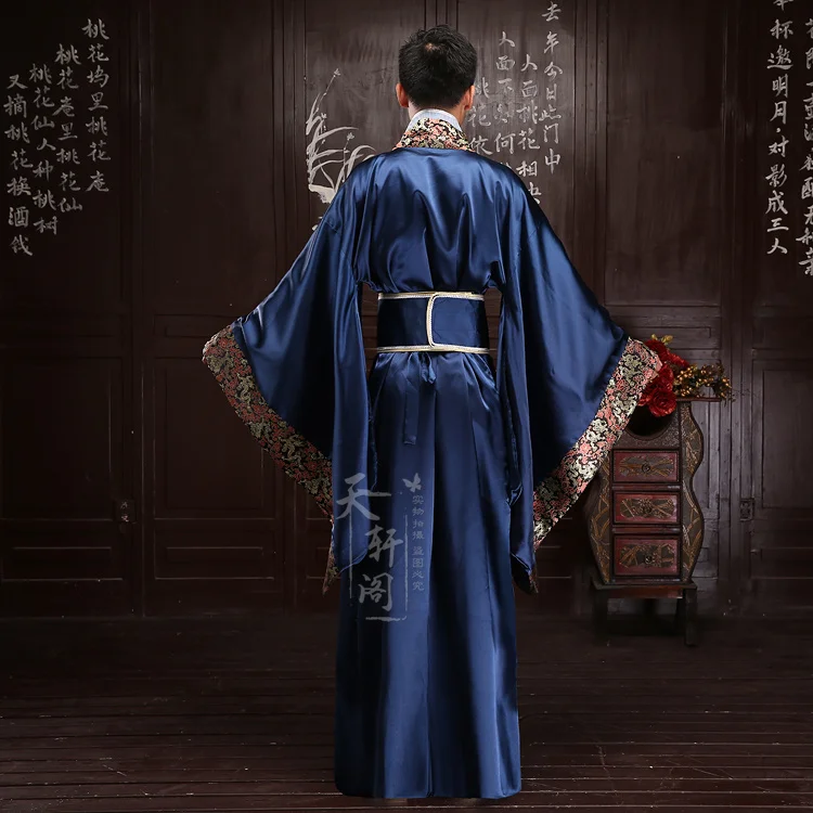 Китайская династия Хань Тан Сон Мин династии, костюмы для мужчин, Хэллоуин, косплей, ханфу, китайская одежда, костюм, Халат