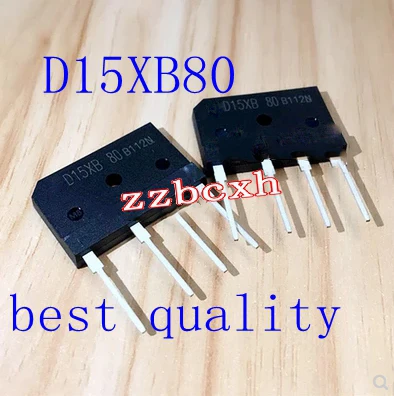 

Free shipping New original 2PCS/LOT D15XB80 15A 800V