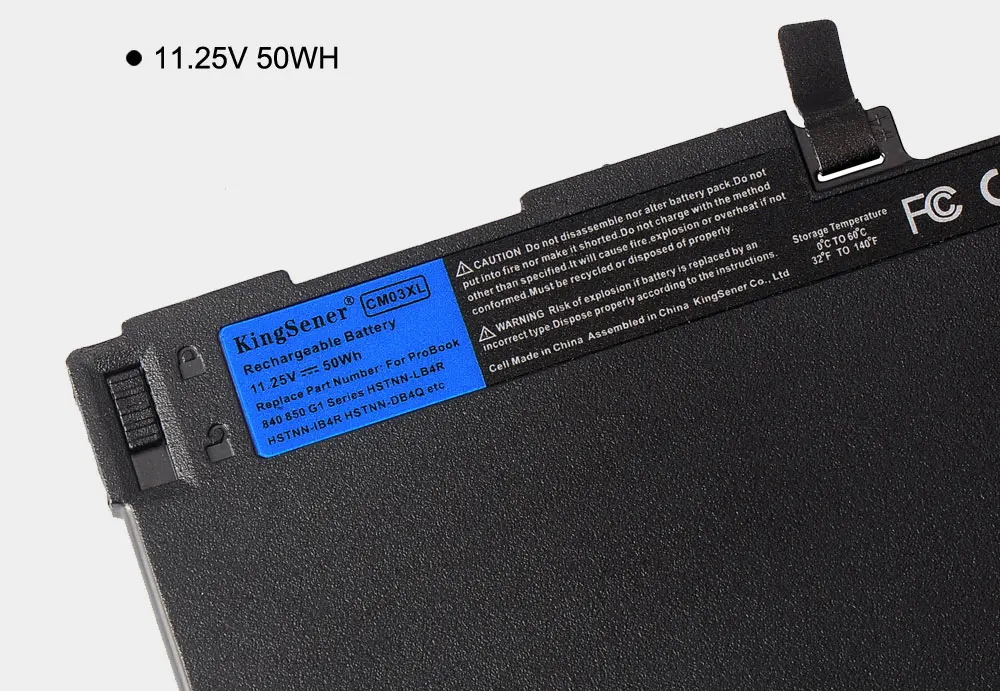 KingSener nuevo CM03XL batería del ordenador portátil para HP EliteBook 740, 745, 840, 850 G1 G2 ZBook 14 HSTNN-DB4Q HSTNN-IB4R HSTNN-LB4R 716724 -171 - 5