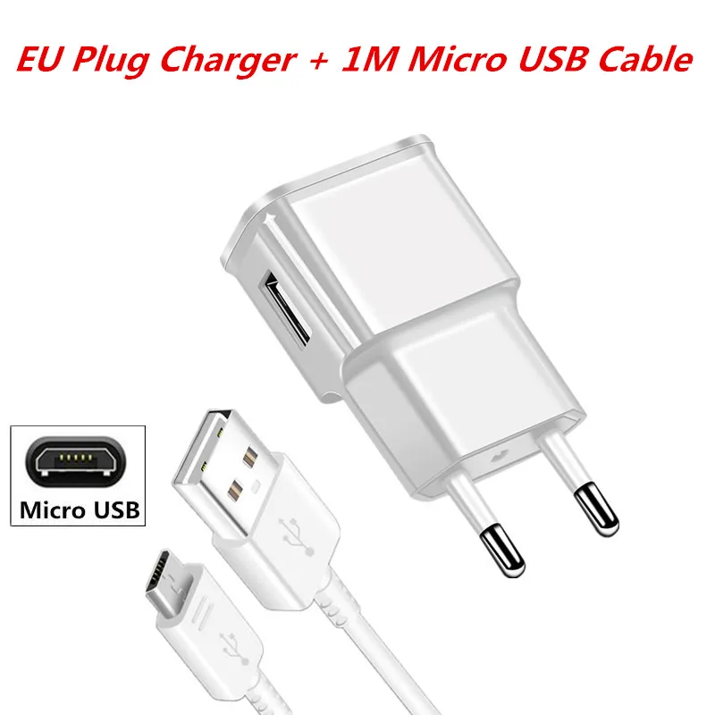 Для samsung Galaxy A7 micro USB C type-C зарядное устройство адаптер для samsung A50 A20 A40 A30 A70 A80 S10 Plus S10E Зарядка для телефона - Тип штекера: 1M Micro USB Charger
