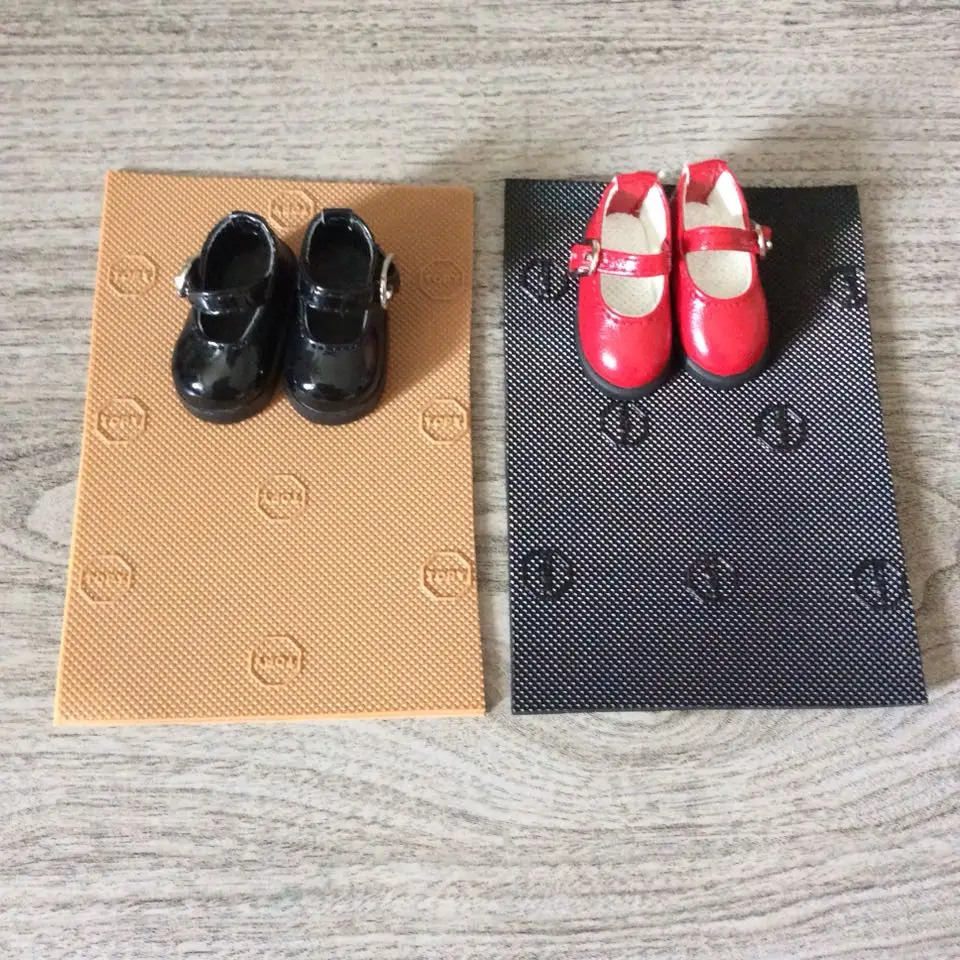 4 шт./лот BJD куклы обувь материал 1,2 мм толщиной DIY куклы обувь аксессуары для изготовления bjd blyth ob11 куклы обувь