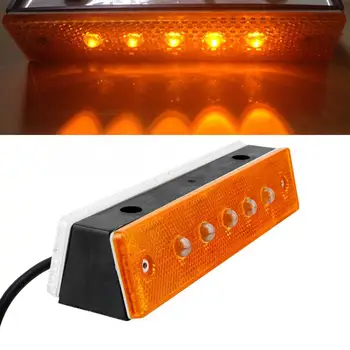 

5PCS white 5PCS yellow LED Rectangle Double Side Traffic Indicator Light Safety Road Highway Tunnel Warning Sign
