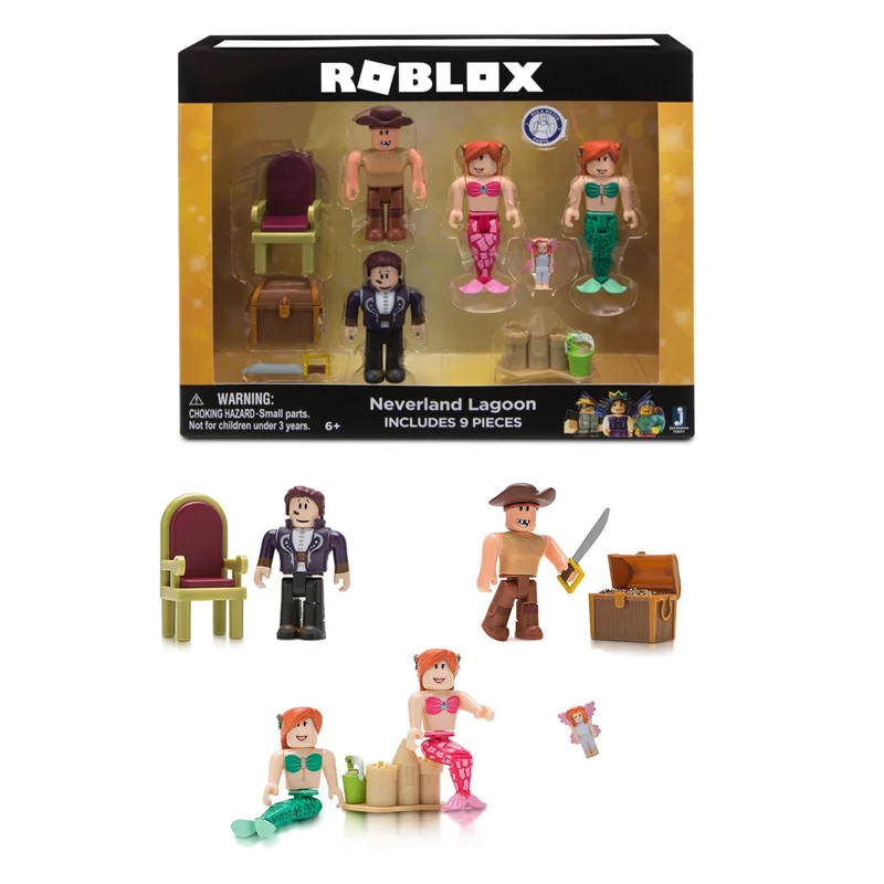 roblox robot riot mix match set pvc game toy includes 16