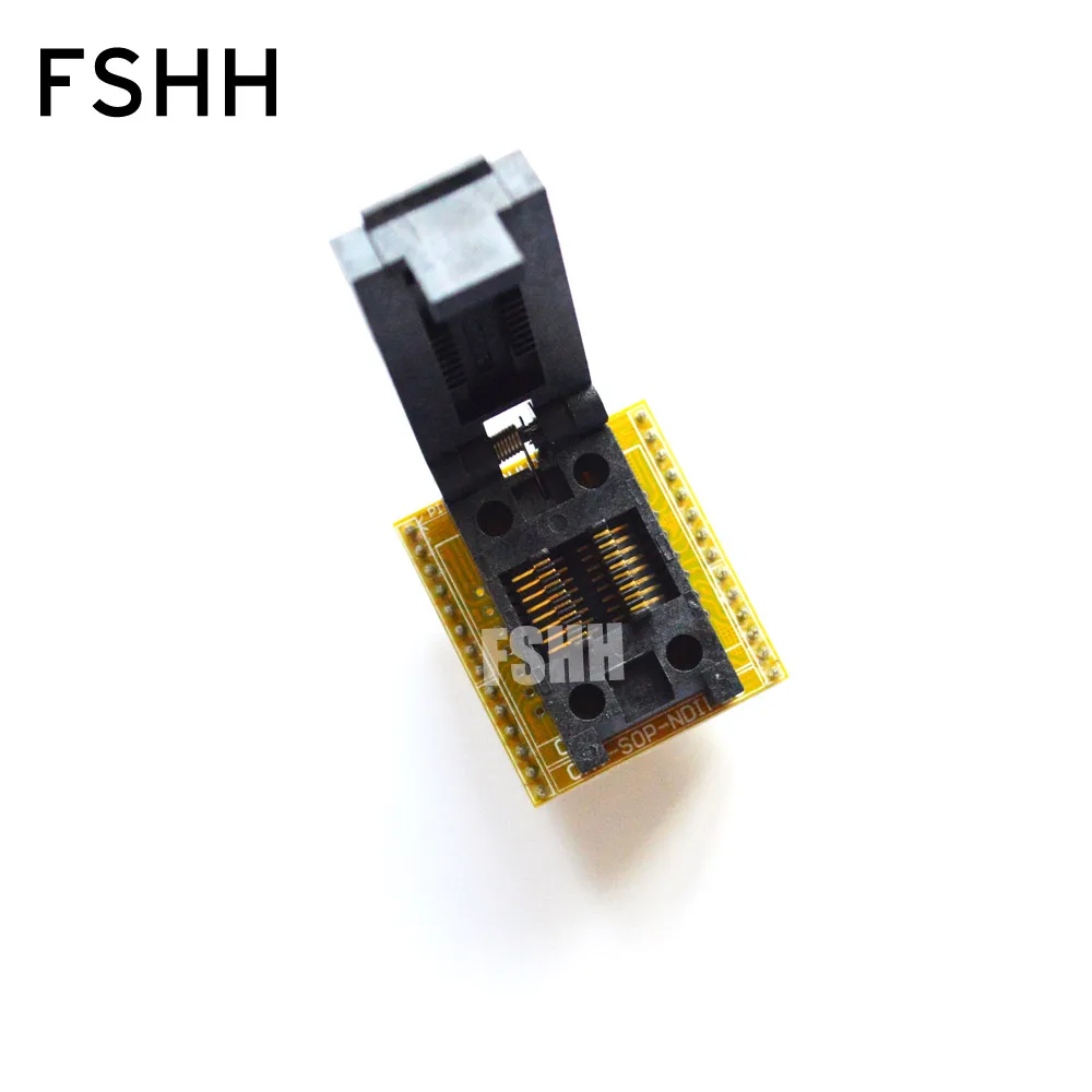 Fshh раскладушка для SOP16 к DIP16 программист адаптер FP16 Тесты разъем шаг = 1.27 мм ширина = 3.9/6.0 мм