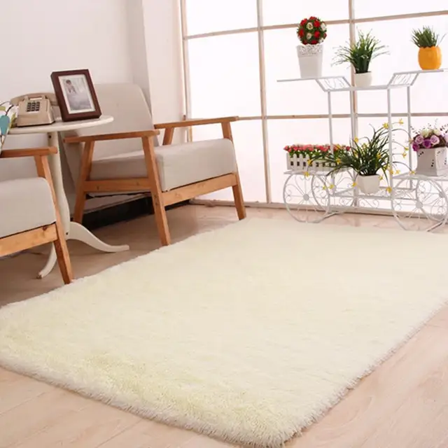 Grande espeso peludo suave Alfombras skidproof Tapetes rectangular ... Grande espeso peludo suave Alfombras skidproof Tapetes rectangular ...