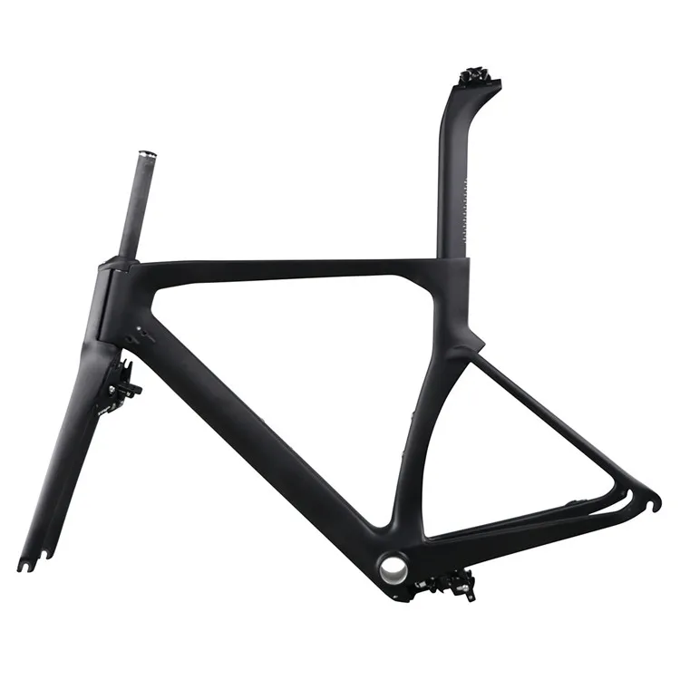 Sale Discount 2019 Hidden brake carbon aero road bike UD matte finish bb86 xs size T700 bicycle frames 3