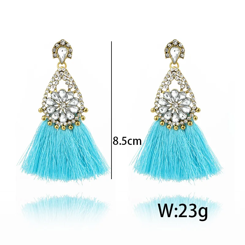 Water Drop Flower Earrings9