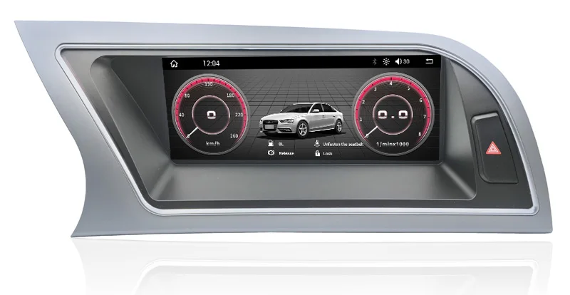 Excellent Android 7.1 Car Multimedia Player for Audi A4 A4L S4 A5 2009-2016 Concert MMI 2GB RAM 32GB ROM with GPS Navigation Stereo 9