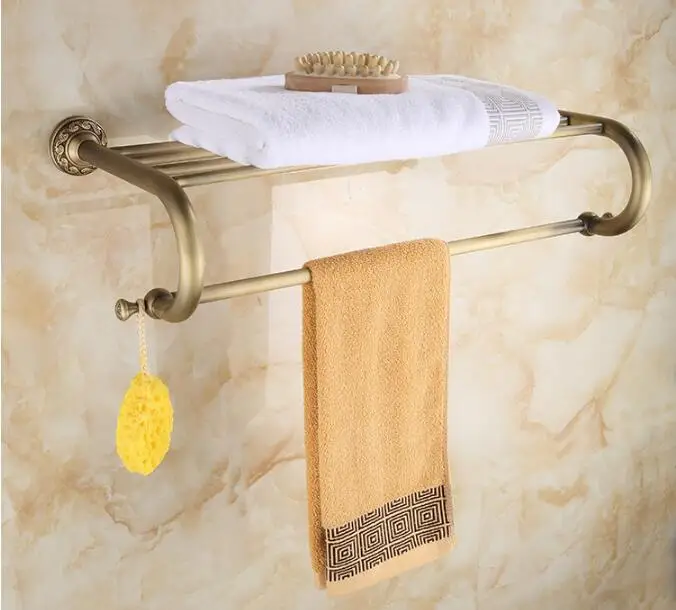 Античный бронзовый латунный резной набор аксессуаров для ванной комнаты, Товары для ванной комнаты, твердый латунный набор аксессуаров для ванной, вешалка для полотенец, держатель для бумаги