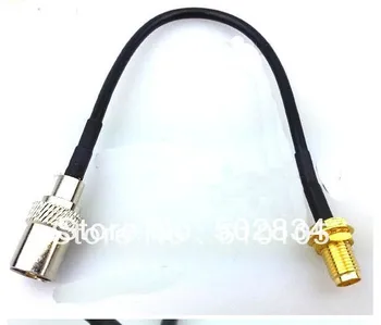 

20pcs/lot TV male plug to SMA Female JACK pigtail cable antenna extension assembly 15cm