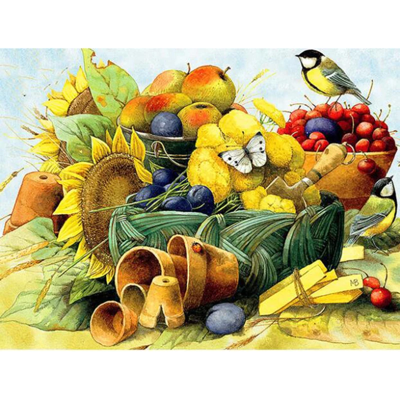 

kexinzu Full Square/Round 5D Diy Diamond Painting Cross Stitch "Animal Bird" Diamond 3D Embroidery Mosaic Home Crafts