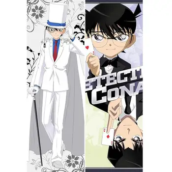 

New Japanese Anime Detective Conan Kid the Phantom Thief Throw Otaku Dakimakura Gifts Bedding Hugging Body Pillow Case 150x50 CM
