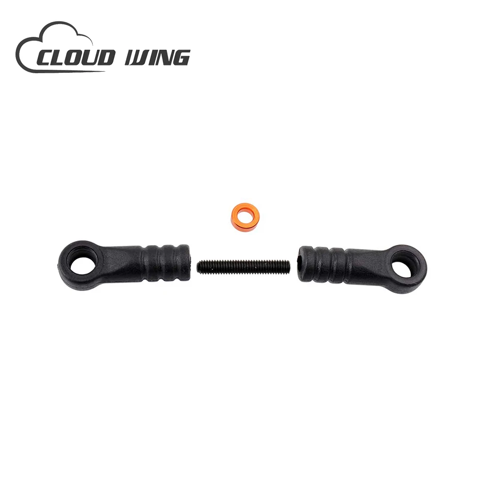 2Sets HNR H98026 Servo Steering Linkage Lever Pull Rod for RC Model Cars Spare Parts H9801 Big Feet Truck Accessories | Игрушки и хобби