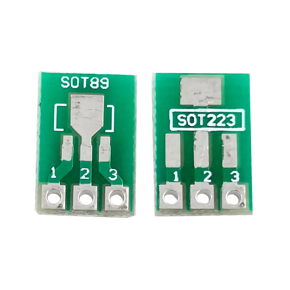 

20pcs SOT89 SOT223 to DIP PCB Transfer Board DIP Pin Board Pitch Adapter keyse