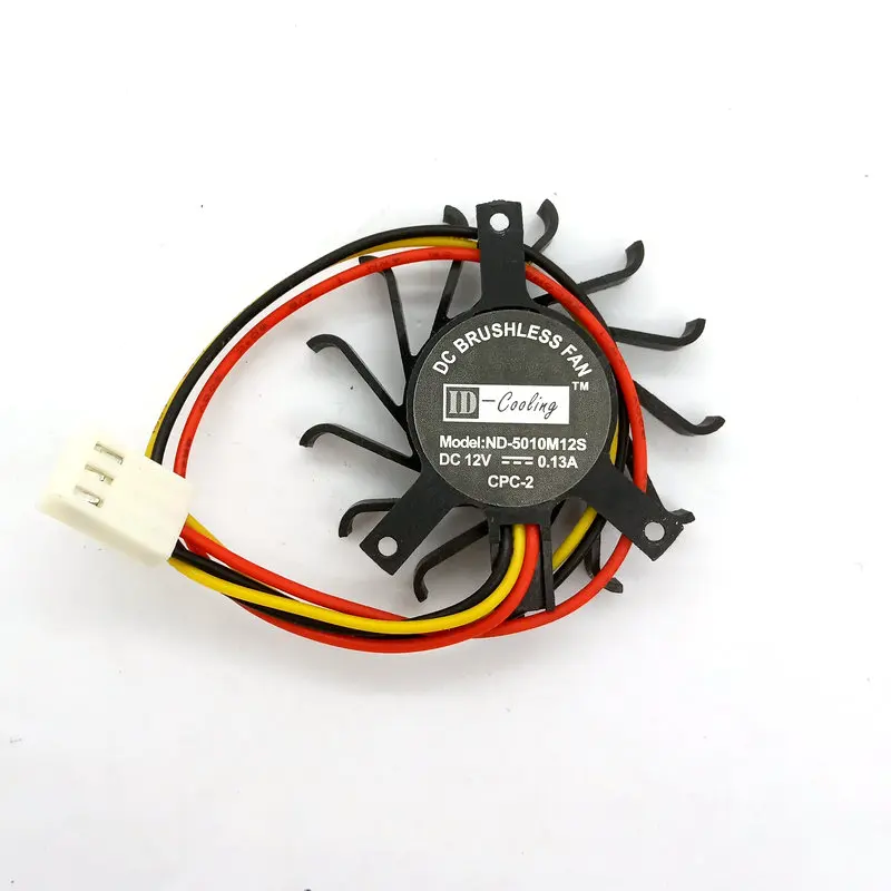 

Original ID-Cooling ND-5010M12B ND-5010M12S ND-6010M12B ND-6008H05S 12V 5V Graphics card cooling fan FONSONING
