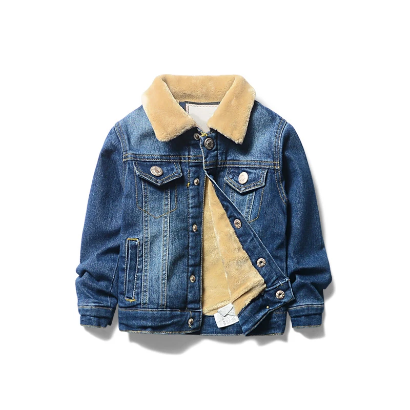 Children Girls Boys Denim Jacket Cashmere 2018 New Children's Clothing Denim Jacket Children's Thick Cotton Denim Jacket 3-8T Children Girls Boys Denim Jacket Cashmere 2018 New Children's Clothing Denim Jacket Children's Thick Cotton Denim Jacket 3-8T