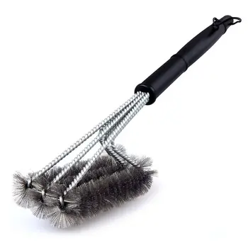 

Stainless Steel BBQ Cleaning Brush 18 Inch Grill Brush Barbecue Cleaner