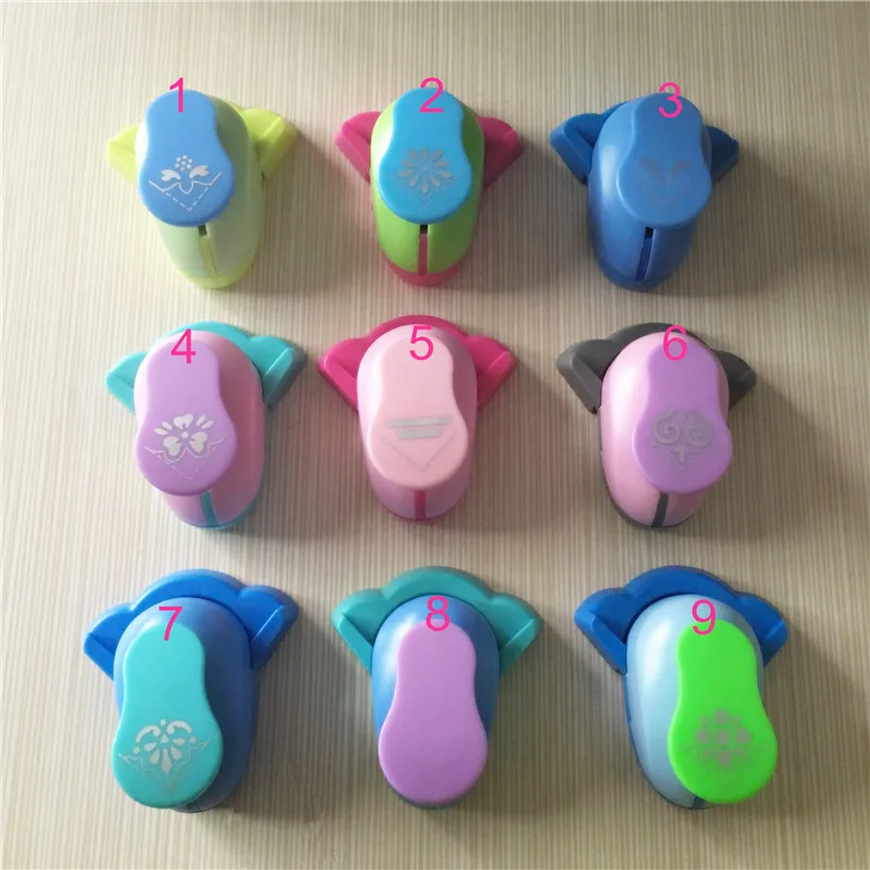 

FreeShip 1PC Lever Corner Punch diy border craft punch 9 design edge hole punches embossing cortador de scrapbook paper cutter