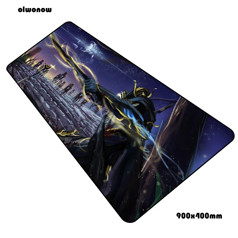 Warframe коврик для мыши геймер большой 90x40 см notbook коврик для мыши игровой коврик для мыши популярный коврик для мыши PC стол коврик для мыши