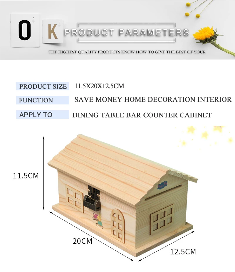 Деревянная копилка для монет коробка для дома депозит цифровой подсчет монет Банка для денег Kumbara детские домашние декорации 60A041